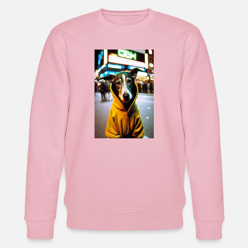 Anthropomorph 06 - Stanley/Stella Unisex Bio-Sweatshirt CHANGER  - Hellrosa