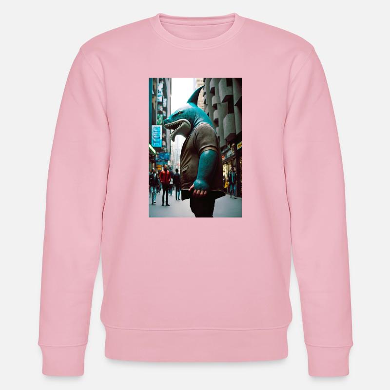 Anthropomorph 04 - Stanley/Stella Unisex Bio-Sweatshirt CHANGER  - Hellrosa