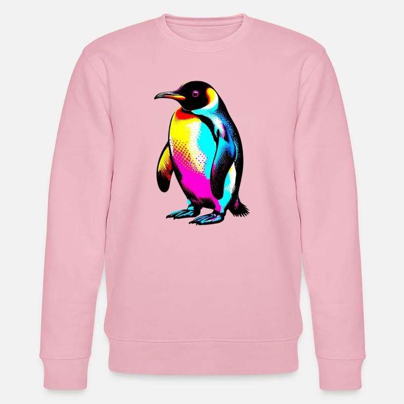 Penguin - Stanley/Stella CHANGER Unisex Organic Sweatshirt - cotton pink