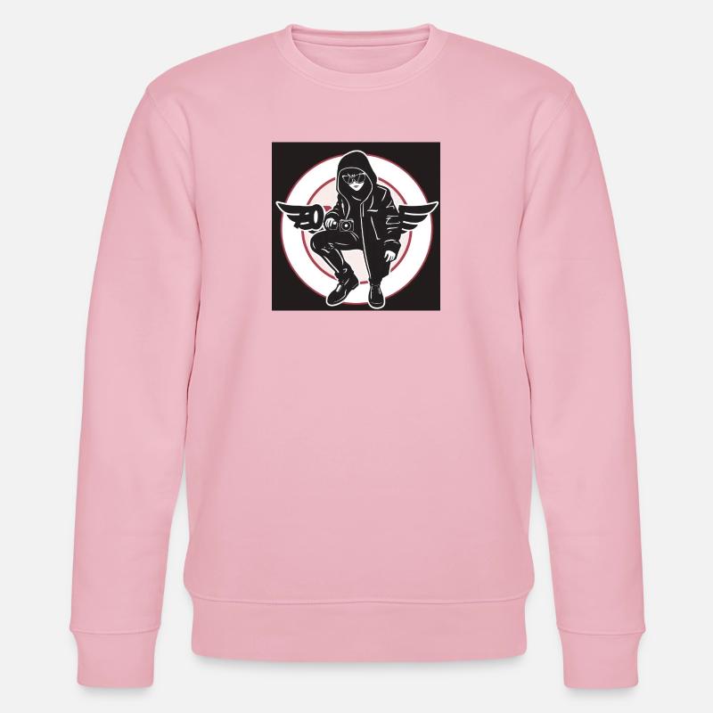 Cam guy - Stanley/Stella Unisex Bio-Sweatshirt CHANGER  - Hellrosa