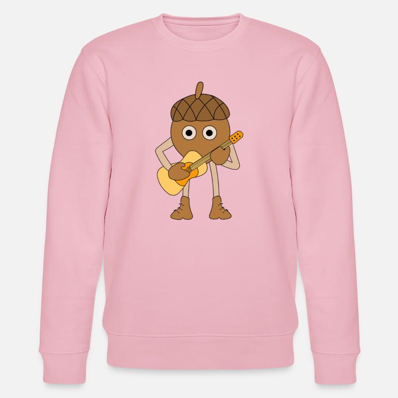 Gitarrensattel - Stanley/Stella Unisex Bio-Sweatshirt CHANGER  - Hellrosa