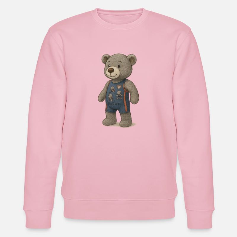 Lord Petzi Triathlet - Stanley/Stella Unisex Bio-Sweatshirt CHANGER  - Hellrosa