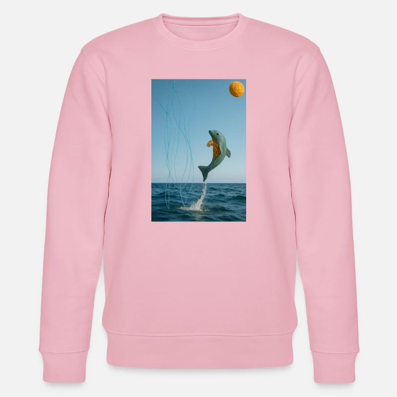 Meeresphantasie - Stanley/Stella Unisex Bio-Sweatshirt CHANGER  - Hellrosa