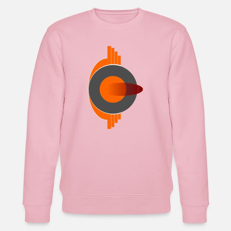 Logo abstrait de l’œil de Phoenix - Sweat bio CHANGER Stanley/Stella Unisexe - rose pâle