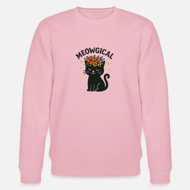 Conception de chat mignon magique - Meowgical - Sweat bio CHANGER Stanley/Stella Unisexe - rose pâle