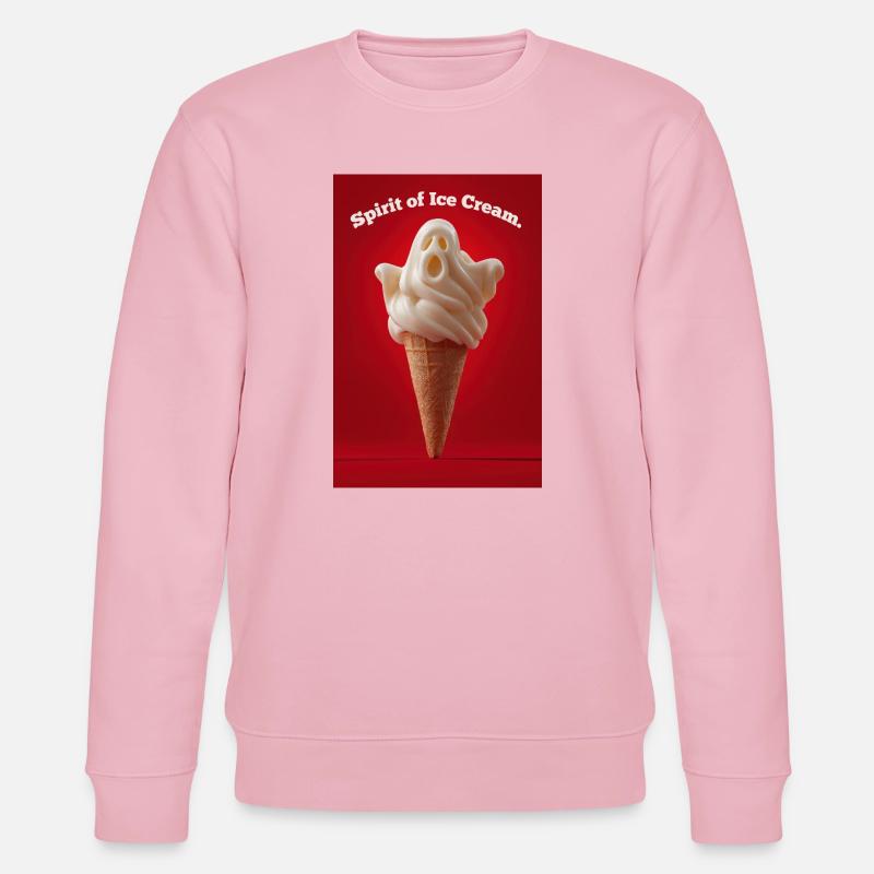 Der Geist des Eises - Stanley/Stella Unisex Bio-Sweatshirt CHANGER  - Hellrosa