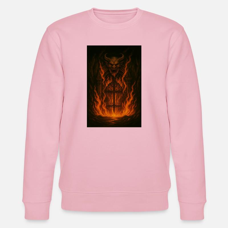 Forme démoniaque Firegate - Sweat bio CHANGER Stanley/Stella Unisexe - rose pâle