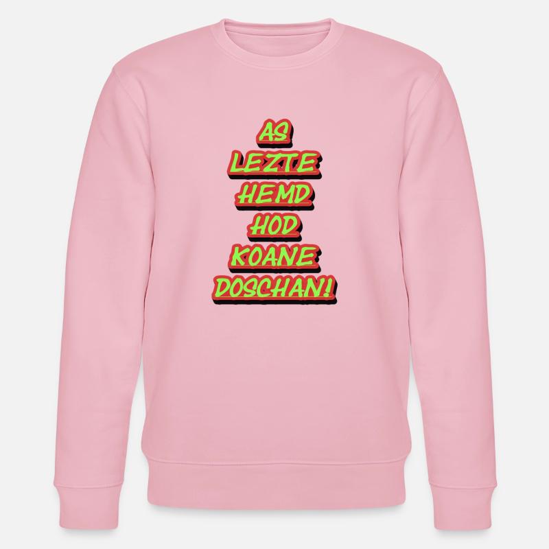 Neon Graffiti Stacking Texts - Stanley/Stella CHANGER Unisex Organic Sweatshirt - cotton pink