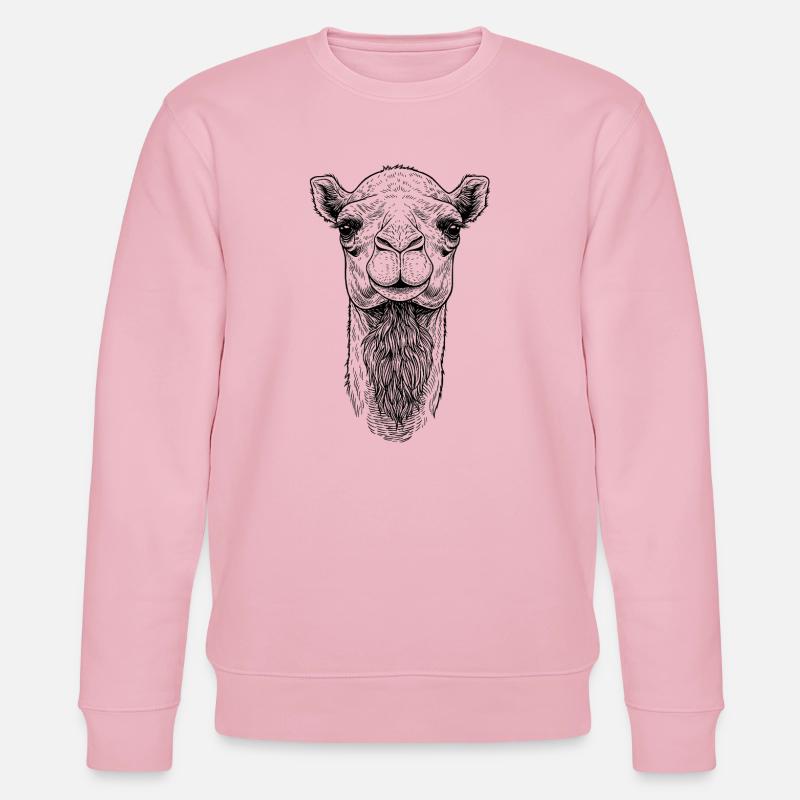 Kamel - Stanley/Stella Unisex Bio-Sweatshirt CHANGER  - Hellrosa