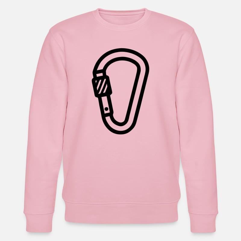 Escalade du symbole du mouston - Sweat bio CHANGER Stanley/Stella Unisexe - rose pâle