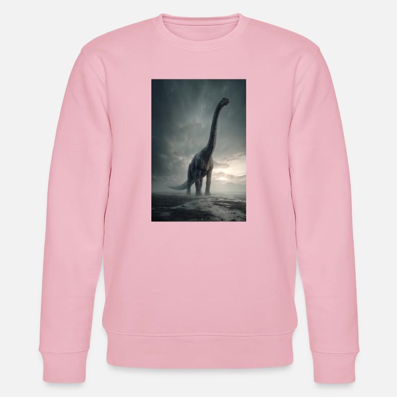 Aube du sauropode brouillé - Sweat bio CHANGER Stanley/Stella Unisexe - rose pâle