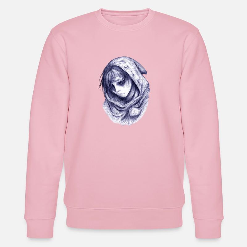 Blauer Schleiergeist - Sweat bio CHANGER Stanley/Stella Unisexe - rose pâle