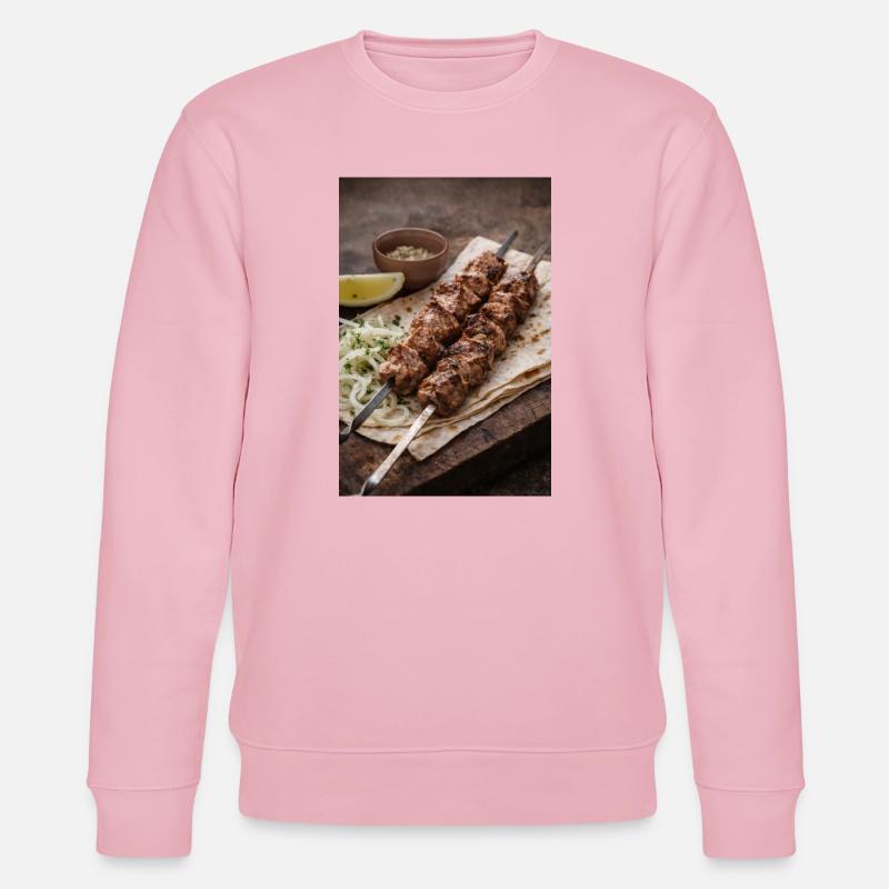 Schaschlik - Stanley/Stella Unisex Bio-Sweatshirt CHANGER  - Hellrosa