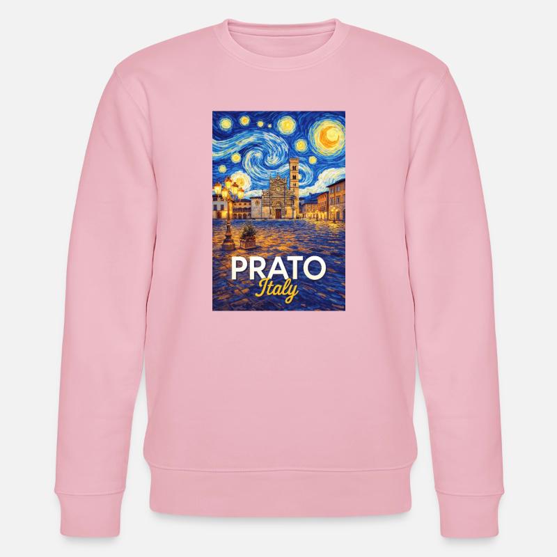 Prato, Italie. - Sweat bio CHANGER Stanley/Stella Unisexe - rose pâle