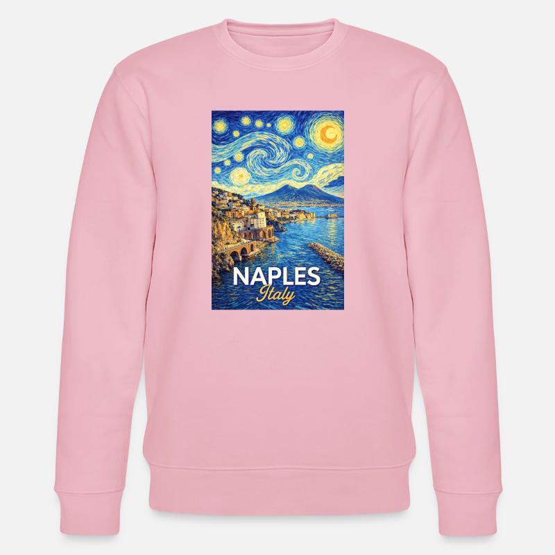 Neapel, Italien - Stanley/Stella Unisex Bio-Sweatshirt CHANGER - Hellrosa