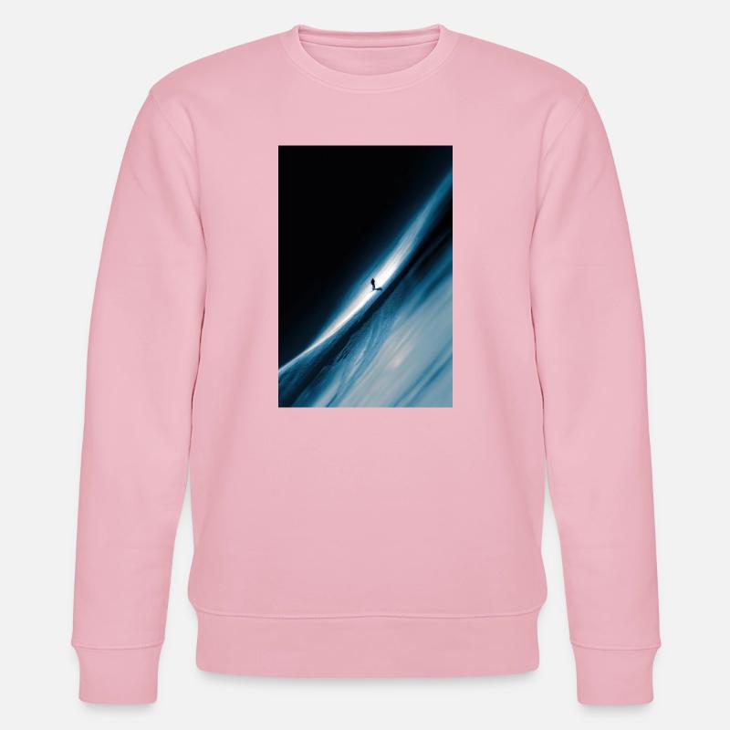 Blue Horizon Aufstieg - Stanley/Stella Unisex Bio-Sweatshirt CHANGER  - Hellrosa