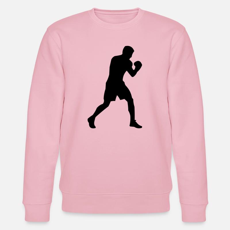 Boxer - Stanley/Stella Unisex Bio-Sweatshirt CHANGER - Hellrosa