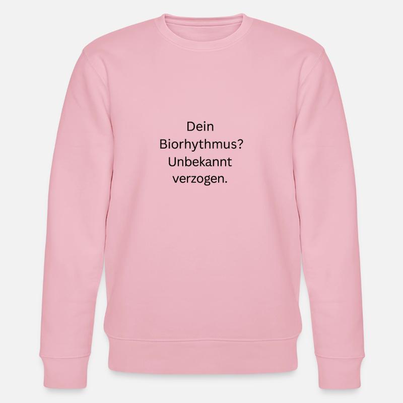 Biorthythmus - Stanley/Stella Unisex Bio-Sweatshirt CHANGER  - Hellrosa