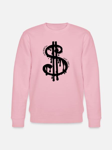 Slavic Dollar - Stanley/Stella CHANGER Unisex Organic Sweatshirt - cotton pink