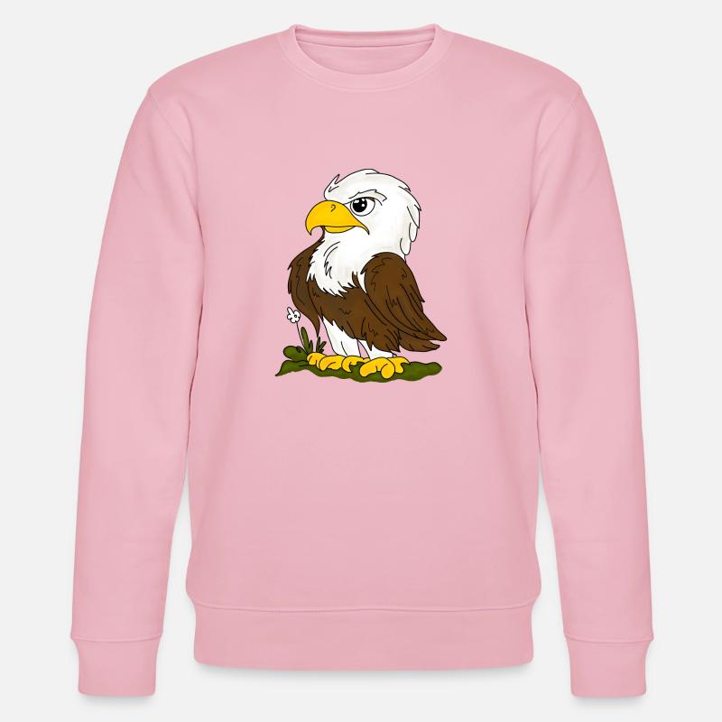 Adler - Stanley/Stella Unisex Bio-Sweatshirt CHANGER  - Hellrosa
