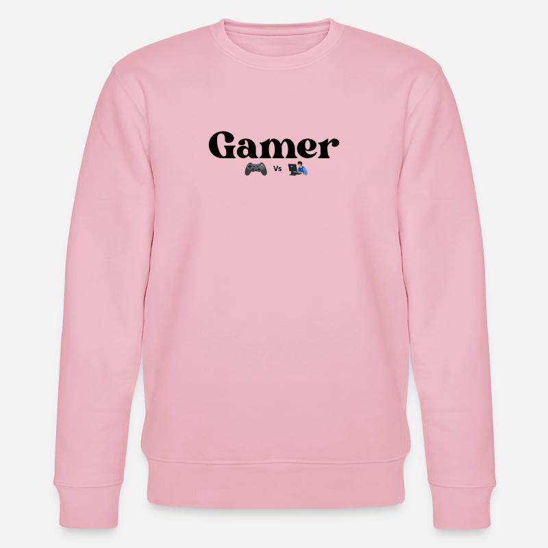 Controller VS PC - Stanley/Stella CHANGER Unisex Organic Sweatshirt - cotton pink