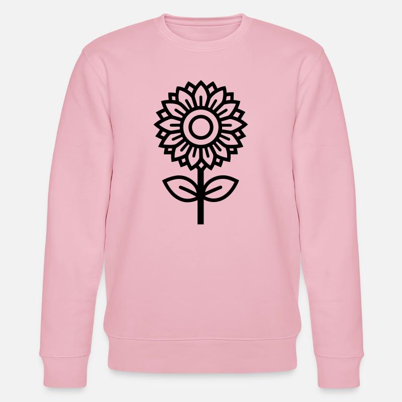 Sonnenblume - Stanley/Stella Unisex Bio-Sweatshirt CHANGER  - Hellrosa