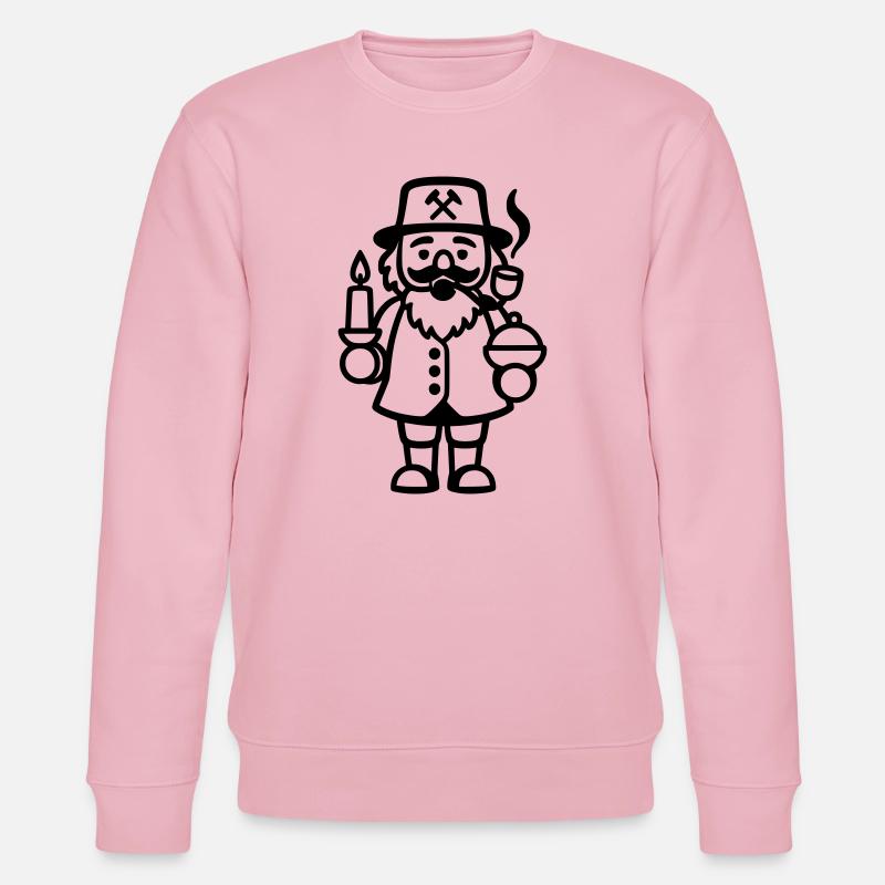 Räuchermann Räuchermännchen Noël - Sweat bio CHANGER Stanley/Stella Unisexe - rose pâle