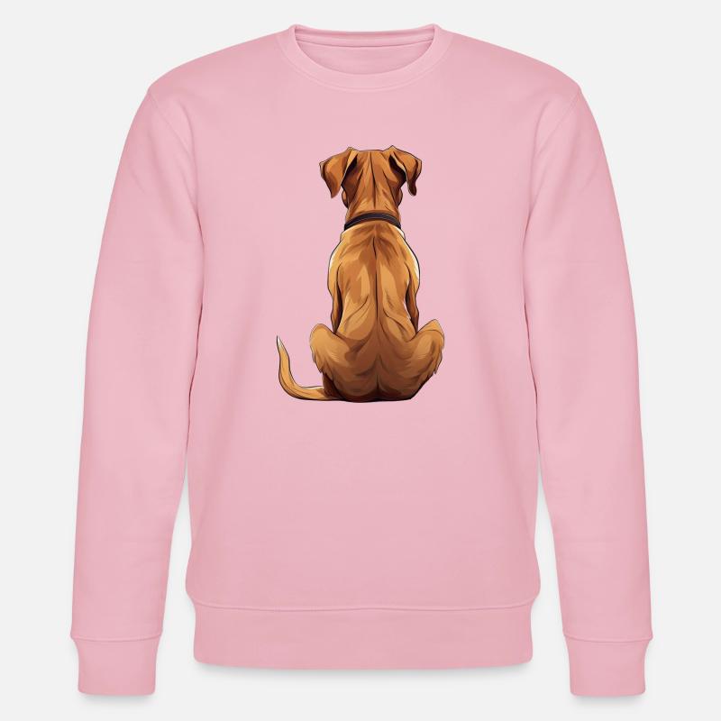 Rhodesian Ridgeback - Stanley/Stella Unisex Bio-Sweatshirt CHANGER  - Hellrosa