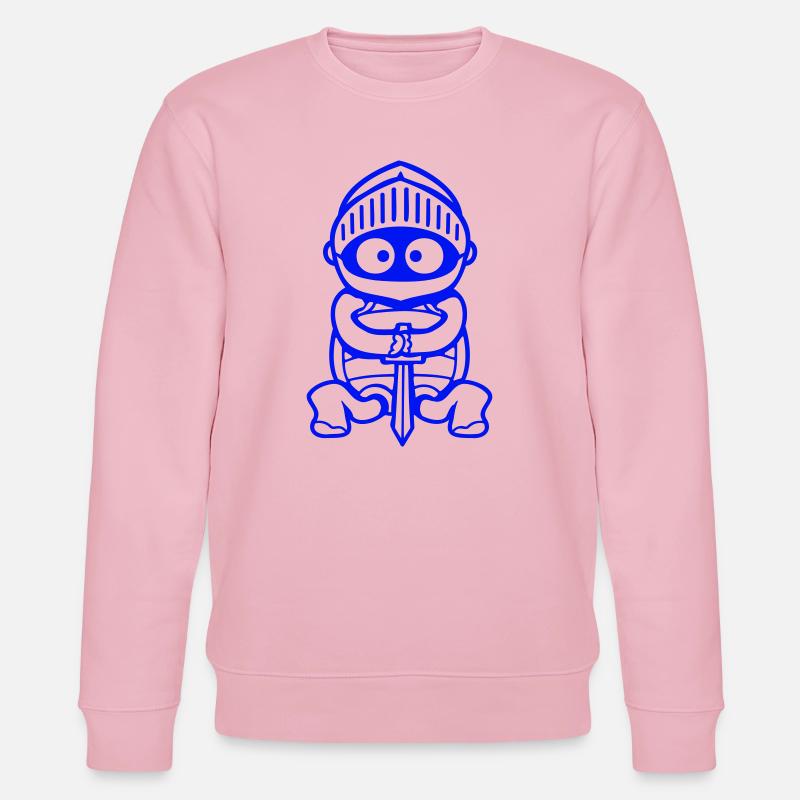 Turtle Knight Épée Fighter Armure Casque - Sweat bio CHANGER Stanley/Stella Unisexe - rose pâle