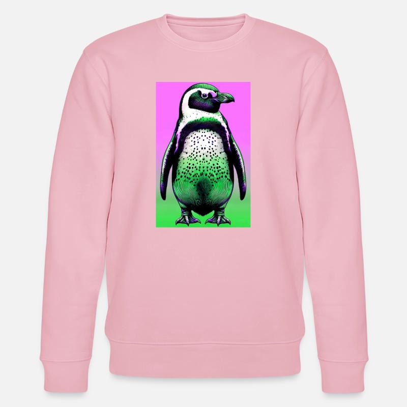 pingouin - Sweat bio CHANGER Stanley/Stella Unisexe - rose pâle