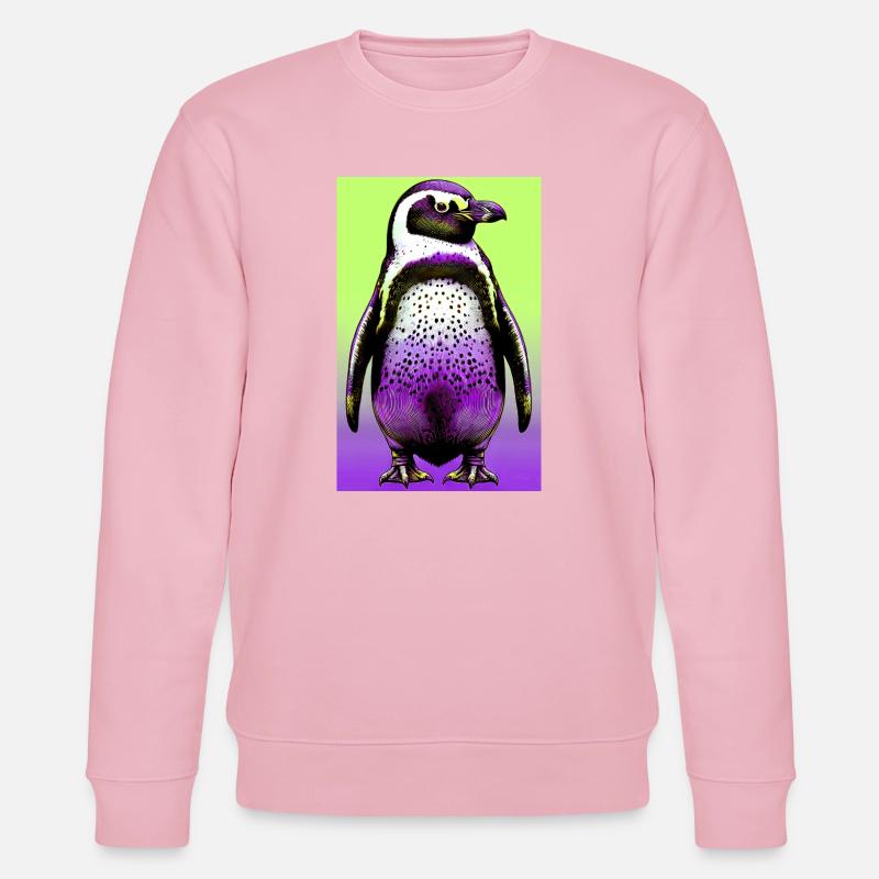 pingouin - Sweat bio CHANGER Stanley/Stella Unisexe - rose pâle