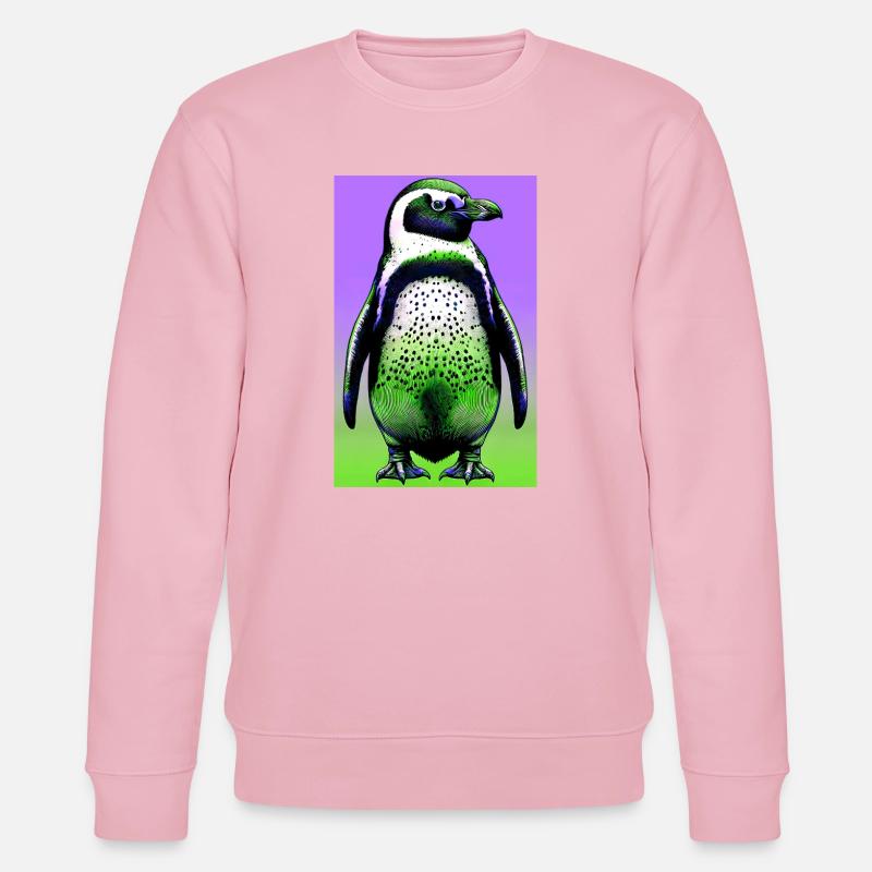 penguin - Stanley/Stella CHANGER Unisex Organic Sweatshirt - cotton pink