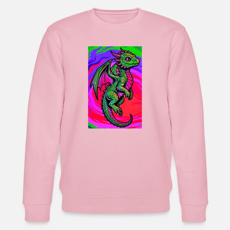 dragon - Sweat bio CHANGER Stanley/Stella Unisexe - rose pâle