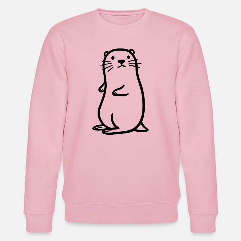 otter - Stanley/Stella CHANGER Unisex Organic Sweatshirt - cotton pink