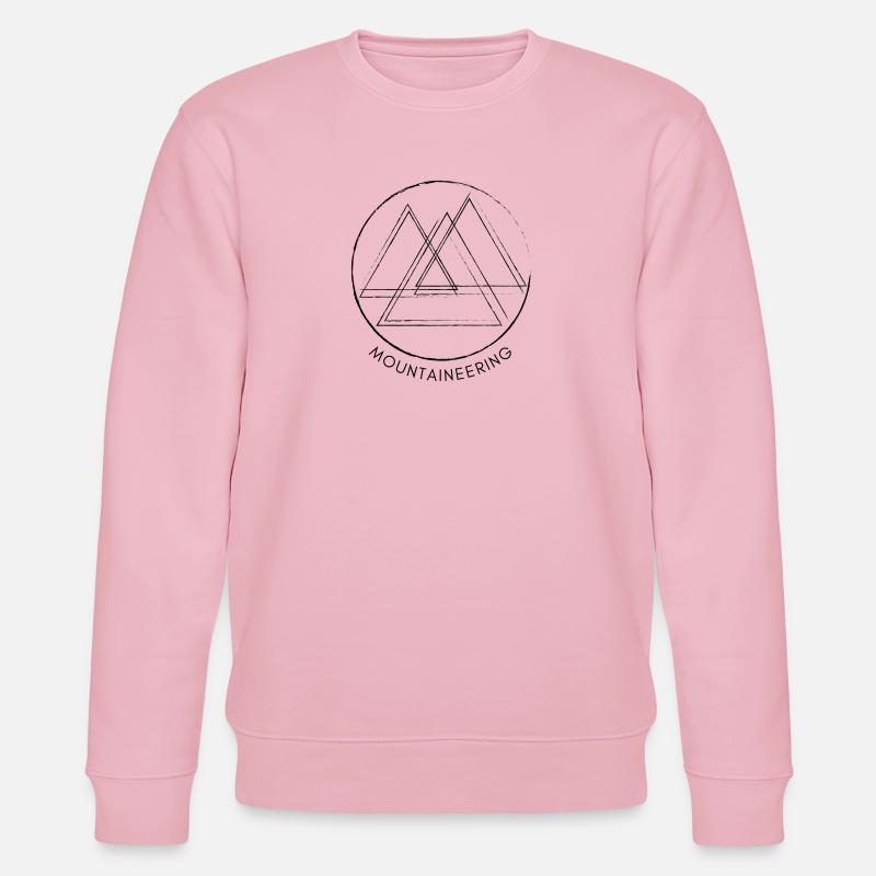 Berge / Mountaineering - Stanley/Stella Unisex Bio-Sweatshirt CHANGER  - Hellrosa