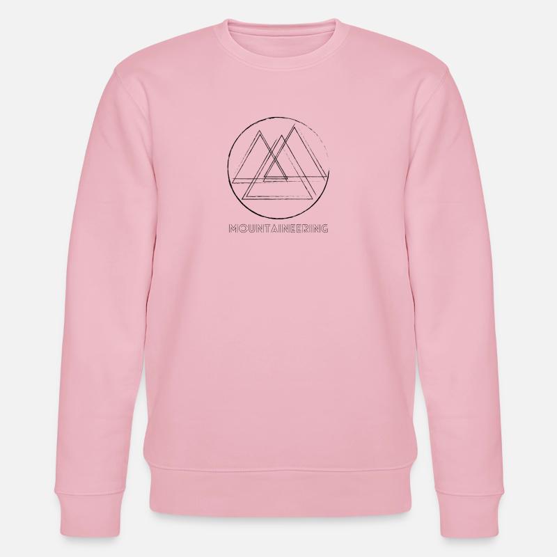 Berge / Mountaineering - Stanley/Stella Unisex Bio-Sweatshirt CHANGER - Hellrosa
