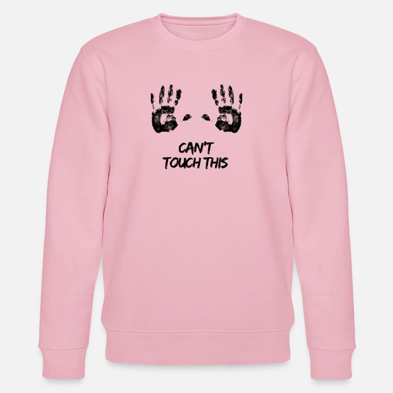 Can’t touch this - Stanley/Stella Unisex Bio-Sweatshirt CHANGER  - Hellrosa