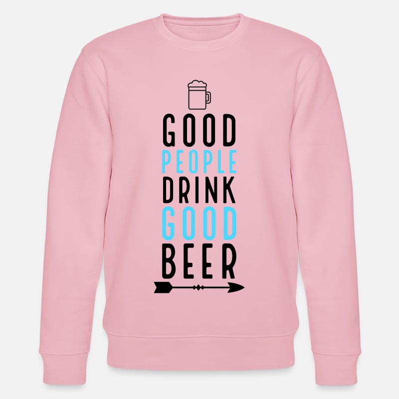Bier - Stanley/Stella Unisex Bio-Sweatshirt CHANGER - Hellrosa
