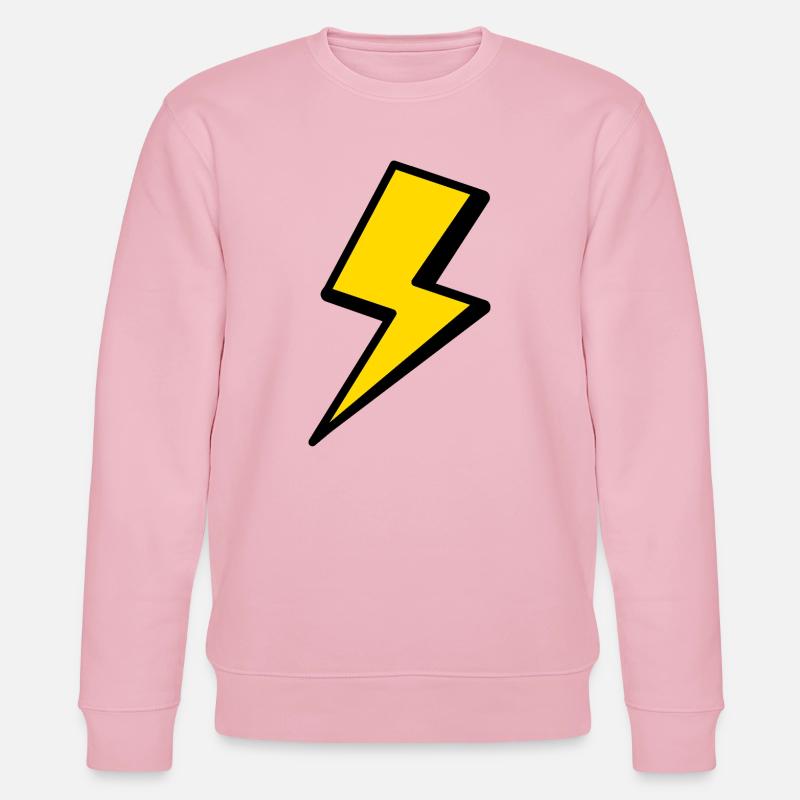 Blitz Grafik Shirt - Stanley/Stella Unisex Bio-Sweatshirt CHANGER  - Hellrosa