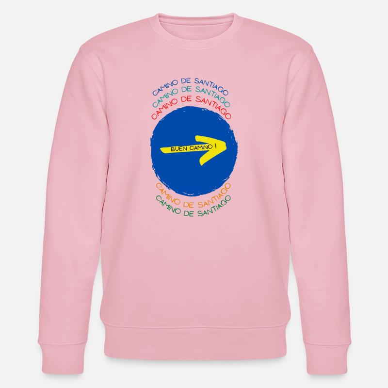 Flecha Amarilla - Stanley/Stella Unisex Bio-Sweatshirt CHANGER  - Hellrosa