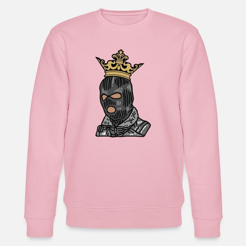Monarque Masqué Graff Couture - Sweat bio CHANGER Stanley/Stella Unisexe - rose pâle