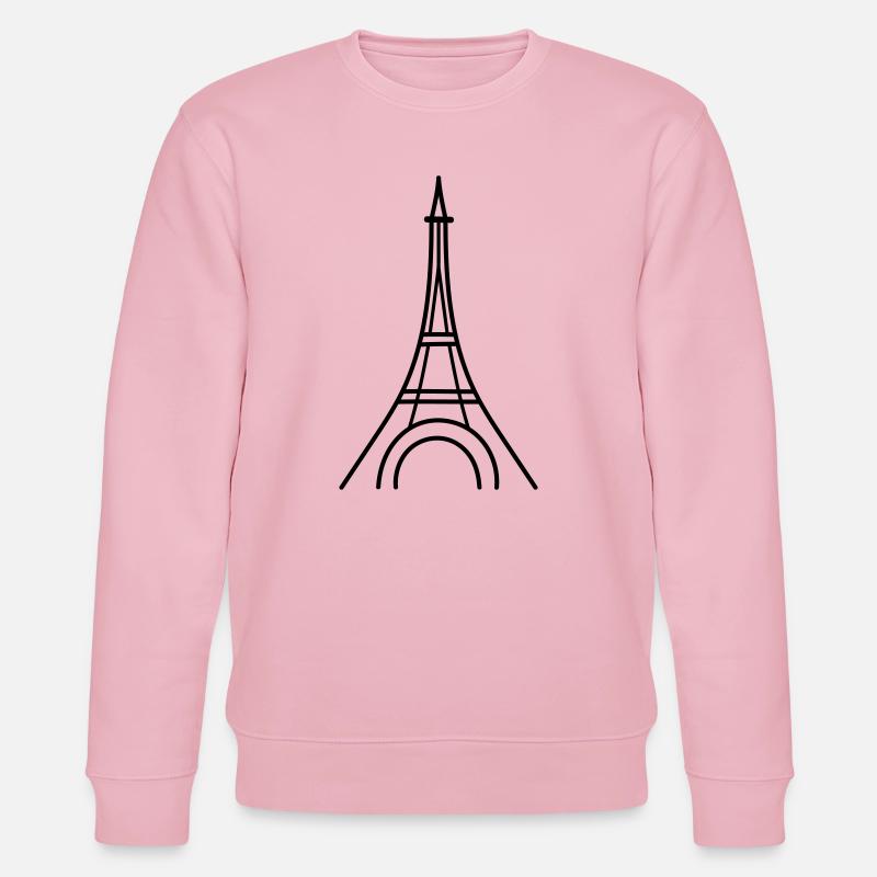 Paris - Stanley/Stella Unisex Bio-Sweatshirt CHANGER  - Hellrosa