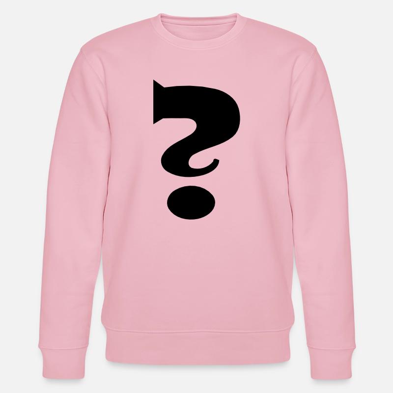 Point d'interrogation - Sweat bio CHANGER Stanley/Stella Unisexe - rose pâle