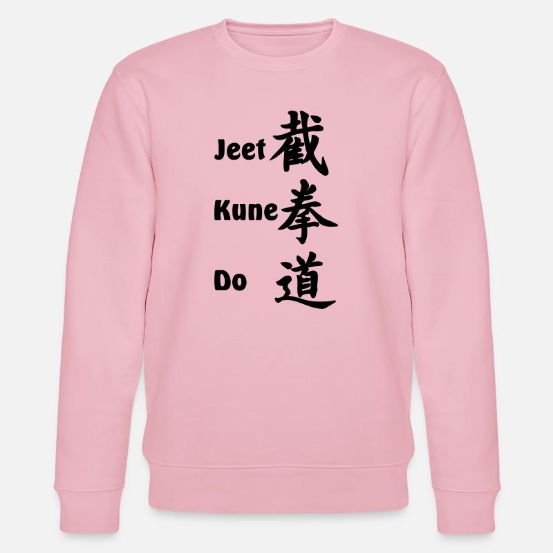 Jeet kun do Bruce Lee - Stanley/Stella Unisex Bio-Sweatshirt CHANGER  - Hellrosa