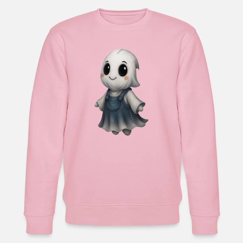 Mignon Ghost Friend Patchwork - Sweat bio CHANGER Stanley/Stella Unisexe - rose pâle