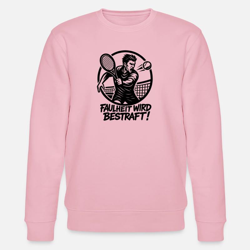 Tennis Serve Citation de puissance - Sweat bio CHANGER Stanley/Stella Unisexe - rose pâle