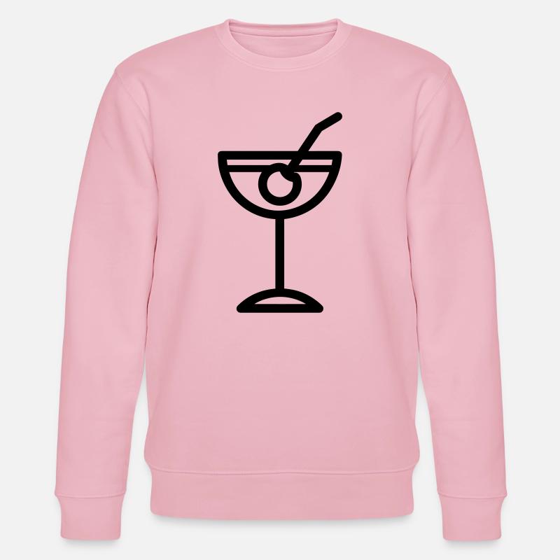 Cocktail - Stanley/Stella Unisex Bio-Sweatshirt CHANGER  - Hellrosa
