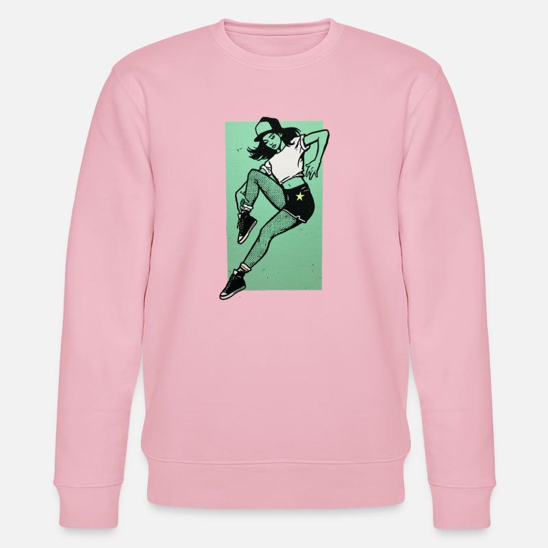 Danseuse #4 - Sweat bio CHANGER Stanley/Stella Unisexe - rose pâle