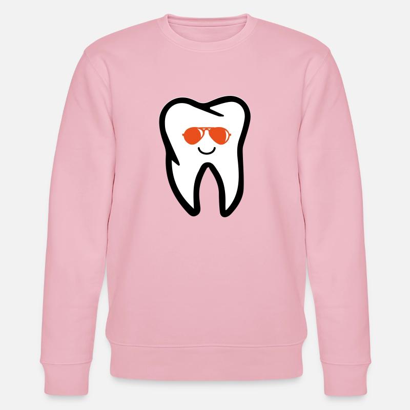 zahn sonnenbrille - Stanley/Stella Unisex Bio-Sweatshirt CHANGER  - Hellrosa