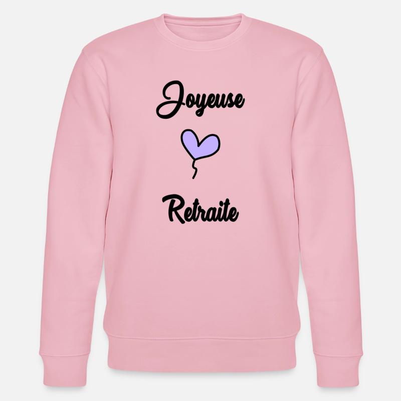 Ruhestand - Stanley/Stella Unisex Bio-Sweatshirt CHANGER  - Hellrosa